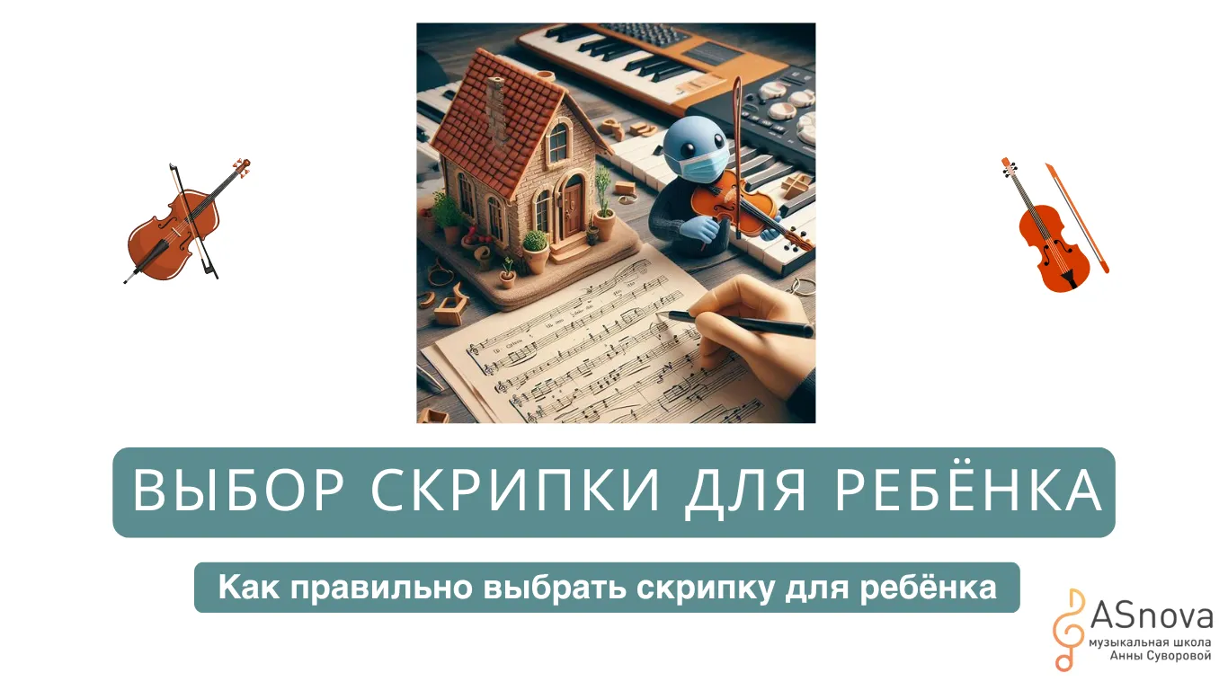 Как правильно выбрать скрипку для ребёнка
