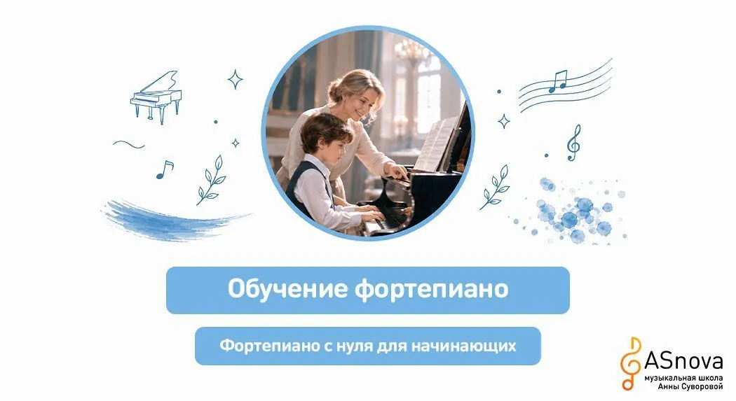 Фортепиано с нуля для начинающих